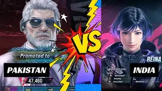 TEKKEN 8| PAKISTAN(VICTOR) VS INDIA(REINA) 2024| AGGRESIVE GAMEPLAY