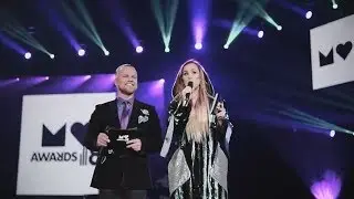 Kristel Aaslaid saatejuhina auhinna galal MyHits Awards - aftermovie