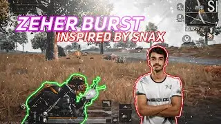 Zeher Burst Like @SnaxGaming | Realme X3 Pubg Mobile Highlights | Smooth+90 FPS?