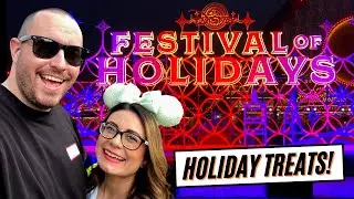 Best Food at Disney Festival of Holidays 2021 | Disneyland Christmas