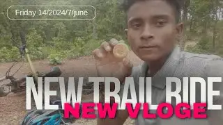 # new cycle trail checking going vloge # 👌🏼🚴🏻‍♀️🌄🇳🇵👌🏼🚴🏻‍♀️🖼( मजुवाको जंगल को बारेमा cycle ride )