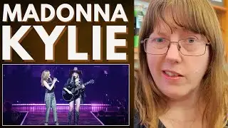 Vocal Coach Reacts to Madonna & Kylie 'I will survive' LIVE