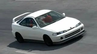Gran Turismo 7: 366HP Honda Integra fully upgraded customization & drag