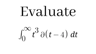 Solve complex integral using Laplace transforms in few easy steps #btech