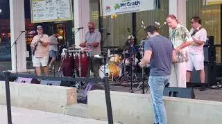 Jumbies live downtown Iowa City, IA 2023.08.18 free show