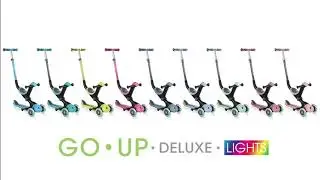Globber GO UP Deluxe Play Lights детский самокат-трансформер