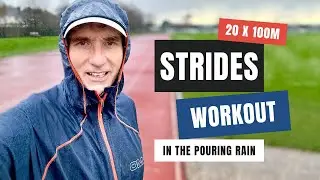 STRIDES are only for WARM UPS, right? | 20x100m Track Session
