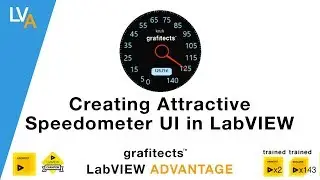Creating Attractive Speedometer UI in LabVIEW