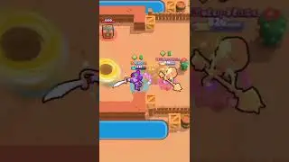 В парном шд происходит жесть!!! 🥵🥵🥵🥵 #brawlstar