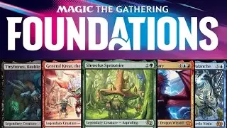 We're Getting Some Pretty Insane Commanders Already From Foundations #magicthegathering