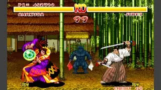 Samurai Shodown 1 [Arcade] - play as Amakusa