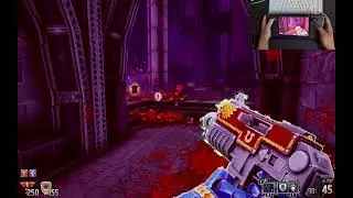Warhammer 40K: Boltgun - Cheesing the First Boss | Steam Deck + Steam Link | Trackpad + Gyro
