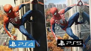 Marvel's Spider-Man Remastered - PS4 vs PS5 Comparison