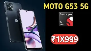 THIS PHONE WILL CHANGE THE MID RANGE MARKET ?? MOTO G53 5G REAL TRUTH