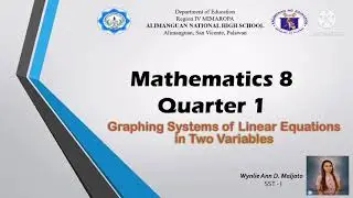 GRAPHING SYSTEM OF LINEAR EQUATIONS IN TWO VARIABLES | Tagalog Explanation