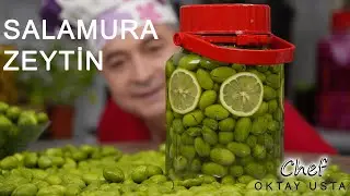 HOW TO CURE GREEN OLIVES ? ❗️ | Chef Oktay Usta