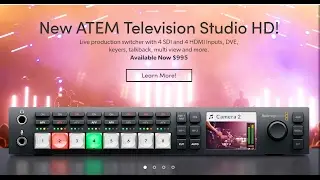 ATEM Television Studio HD - First thoughts