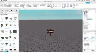 How To Add Text To A Sign On Roblox Studio!