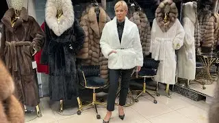 ⚜️ AN ATMOSPHERE OF ELEGANCE ⚜️ ALTA MODA FUR COATS at Sadovod 