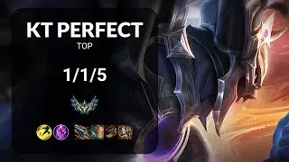 KT PerfecT Aatrox vs Gen Casting K'Sante TOP - KR CHALLENGER Patch 14.17