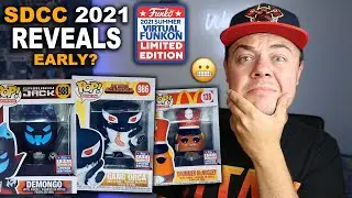 SDCC 2021 Funko Pops Have Been Revealed Early 😬 (New Funkon 2021 Funko Pops)