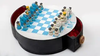 Carving Chess from Wood | DIY Woodworking