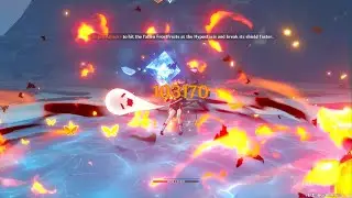 Genshin Impact - How to beat Cryo Hypostasis in 30 seconds as f2p and no potion and buffs