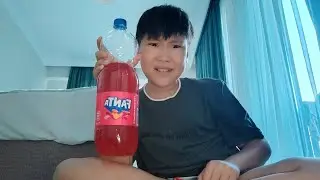 ПРОБУЮ КРАСНУЮ ФАНТУ???