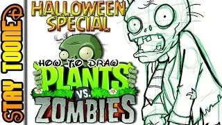 How To Draw Plants Vs Zombies Zombie STA