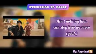 Permission To Dance - (Estado Para WhatsApp)