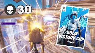 SOLO CASH CUP BUT I ONLY W-KEY.. 💣 (30 KILLS)