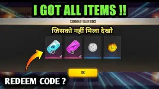 FFCA REDEEM CODE TODAY || FF NEW REDEEM CODE || FREE FIRE NEW REDEEM CODE
