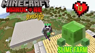 Slime farm 💚 . Tamil Minecraft Hardcore. Guru GG.