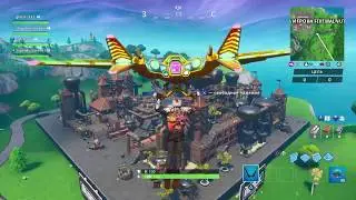 Добывайте материалы на площадке  Fortnite