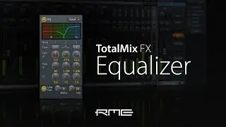 RME Audio TotalMix FX - DSP based Equalizer