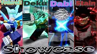 All HBG Mastery Characters Full Showcase | Heroes Battlegrounds | Roblox [2.0]