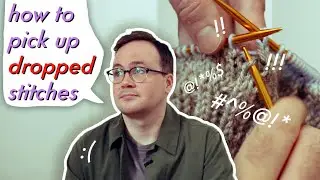 How To Pick Up Dropped Stitches