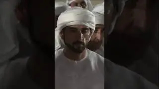 Sheikh Hamdan Bin Mohammed فزاع Emotional At Sheikh Rashid Bin Mohammed Funeral 😭