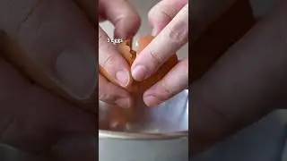 Thai Street Food: How to Make Thai Crab Meat Omelette #shorts