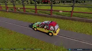 Accurate recreation of Jurassic Park.