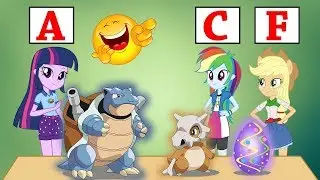 Equestria Girls The Funny Story Of Learn Hatching Eggs Pokemon | Pipo MLP