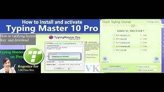 #registertypingmaster How to download, install and register Typing Master💯 work