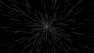 free overlay video footage - light speed stars - (background effect loop)