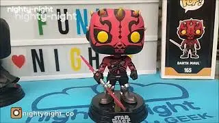 Funko Pop DARTH MAUL Star Wars Rebels | Nighty-Night