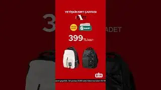 Kırtasiye | Sırt Çantası, Renkli Tükenmez Kalem | BİM