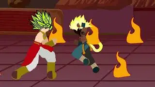 Legend A DRAGON BALL TALE#dbzbroly #vegeta#goku
