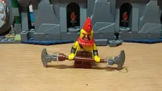 Lego Фэнтези! Гномий Двухсторонний Топор 14!
