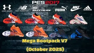 PES 2017 | NEW MEGA BOOTPACK V7