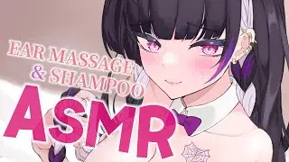 【ASMR_KU100】NAUGHTY EXORCIST MAKES YOU SLEEPY ear massage / shampoo / wispering etc.