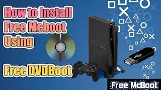 How to Install Mcboot on Unmodded ps2 using Free Dvd Boot | 2022